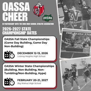 2026 2027 cheer dates